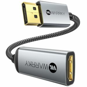 Warrky - Adaptateur Displayport vers HDMI - 4K